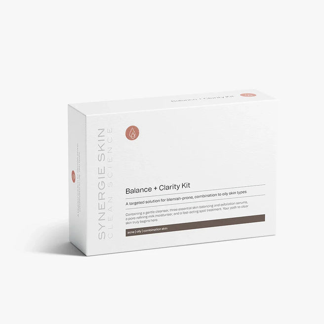 Balance Plus Clarity Kit An introductory and travel size skincare kit for combination to oily skin types