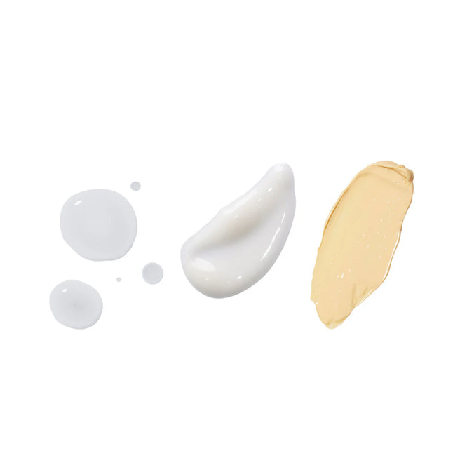 Dermiotic, PressPause & ReClaim by Synergie Skin swatches