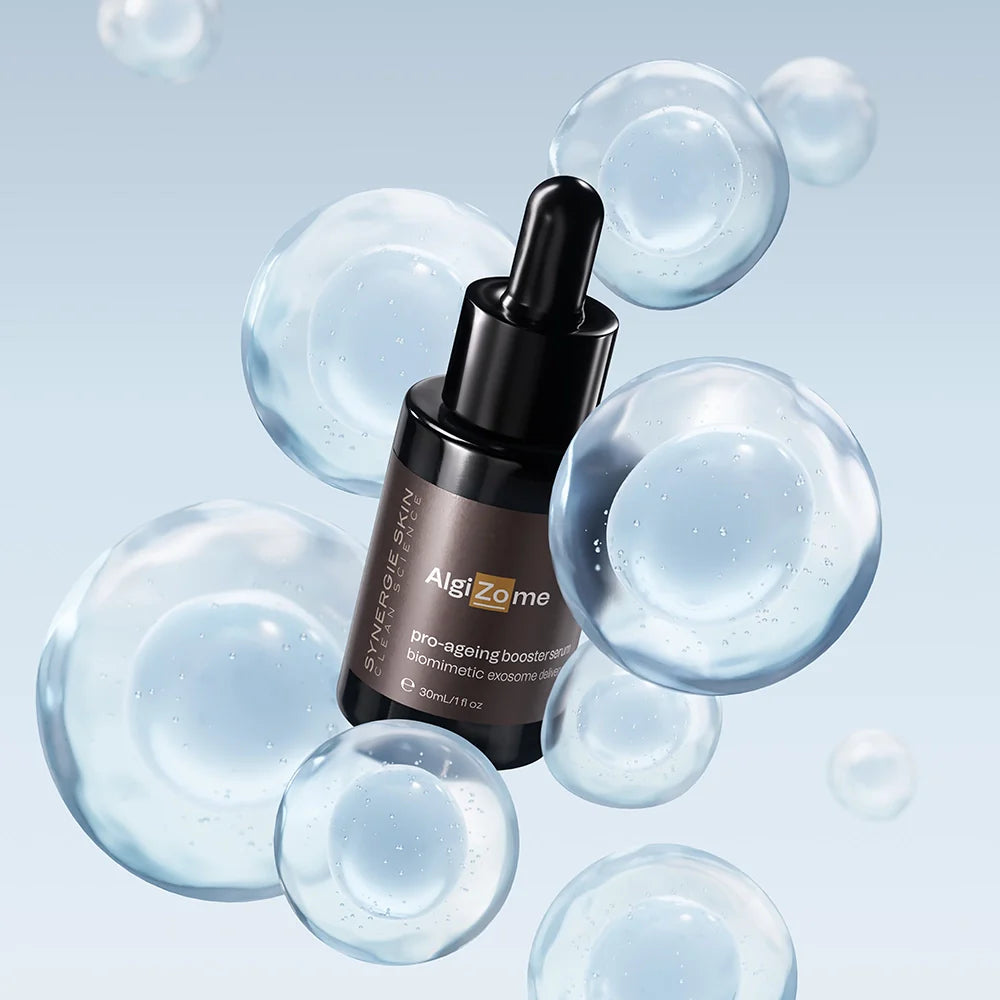 AlgiZome surrounded by Bubbles