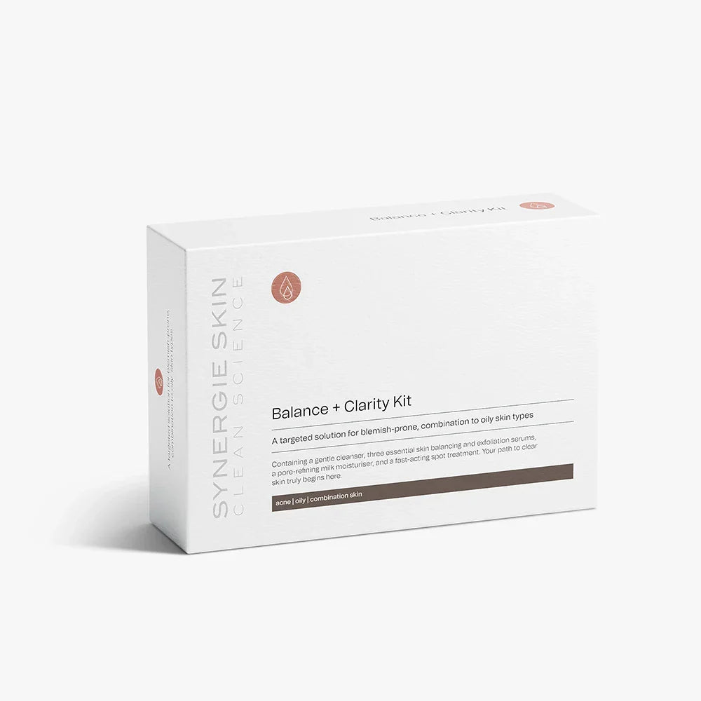 Balance Plus Clarity Kit An introductory and travel size skincare kit for combination to oily skin types