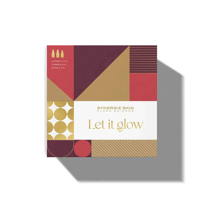 Synergie Skin's Let It Glow Christmas Pack Packaging