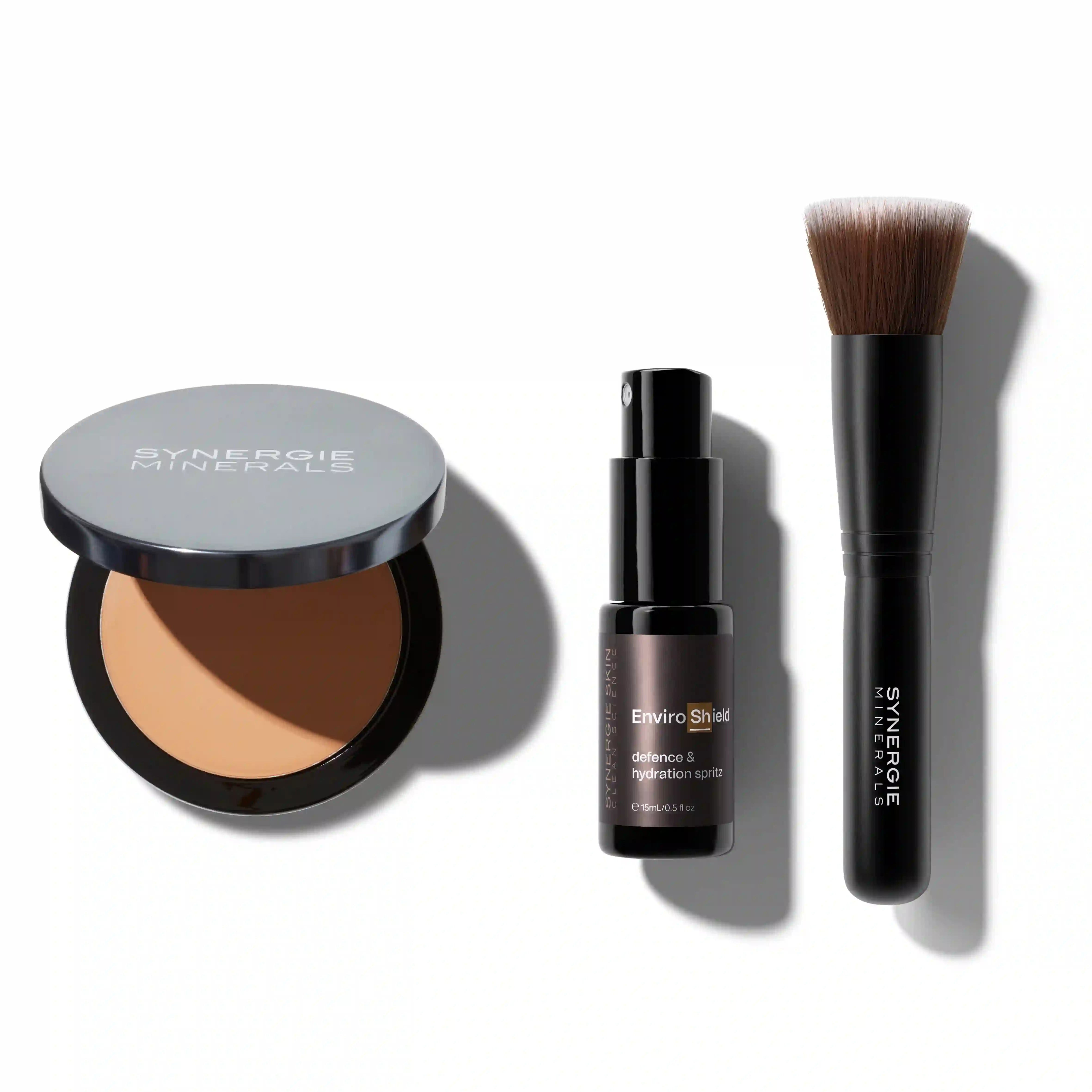 Mineral Protection Kit MW90 - Deep with a golden undertone